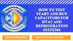 How to test capacitors for HVAC Systems
